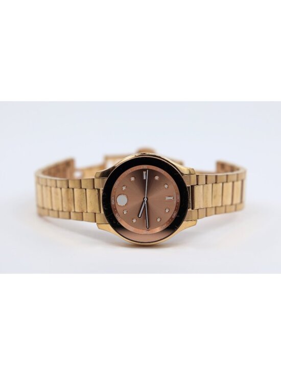 Movado Bold Classic MB.01.3.34.6240 3600417 Gold 38mm Womens Quartz Watch main image 9
